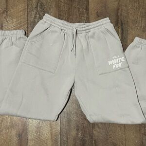White Fox Offstage Sweatpants-Moon